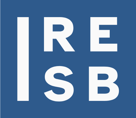 RESB website monogram, compact form