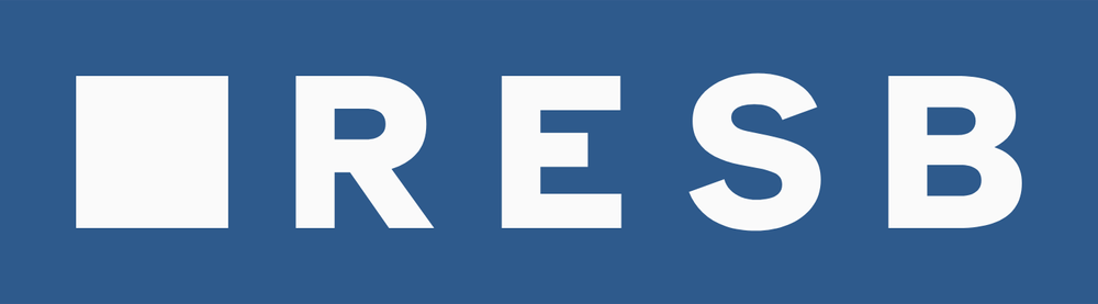 RESB website monogram, wide form